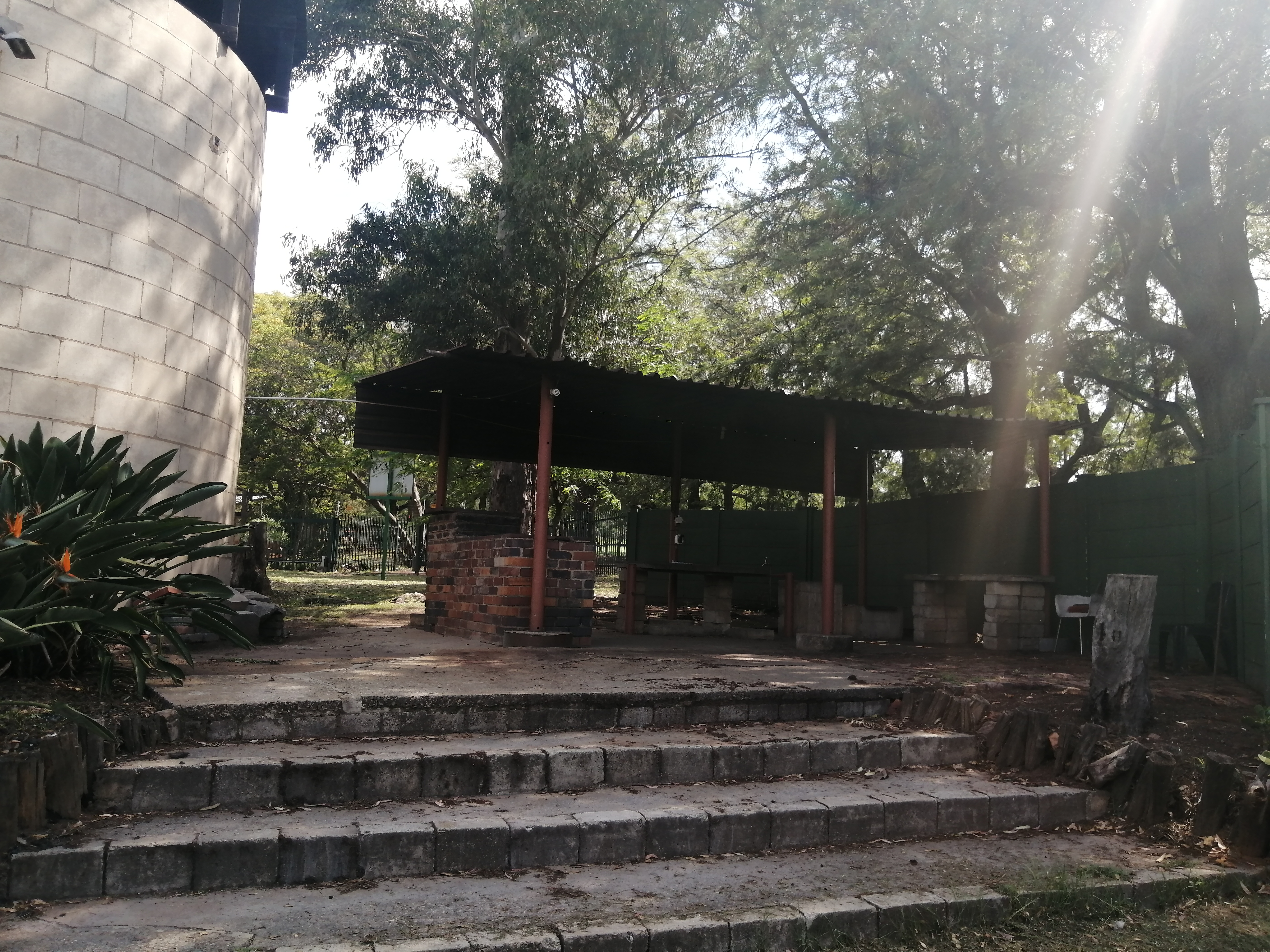 Outside kitchen (far)